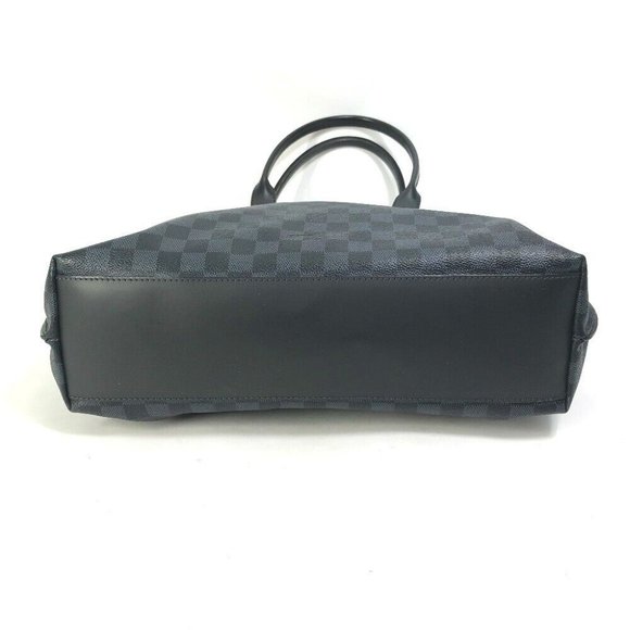 Authentic LOUIS VUITTON N41397 Damier-Cobalt Cabavayage Shoulder Bag Business ba - Picture 13 of 16